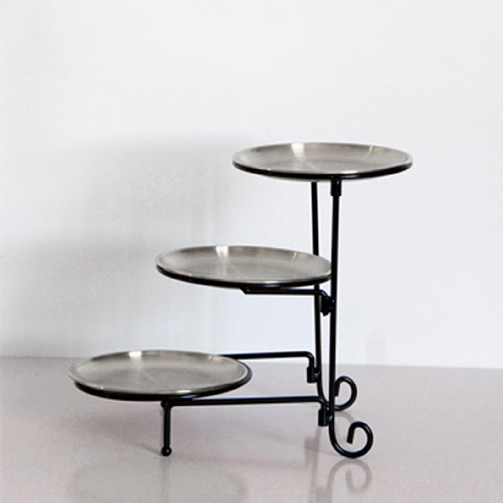 3 Tier Serving Tray Cupcake Stand Detachable for Party Home