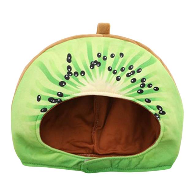Women Men Headwear Headgear Photo Props Costume Accessories Plush Fruit Hat Headband for Cosplay Masquerade Easter