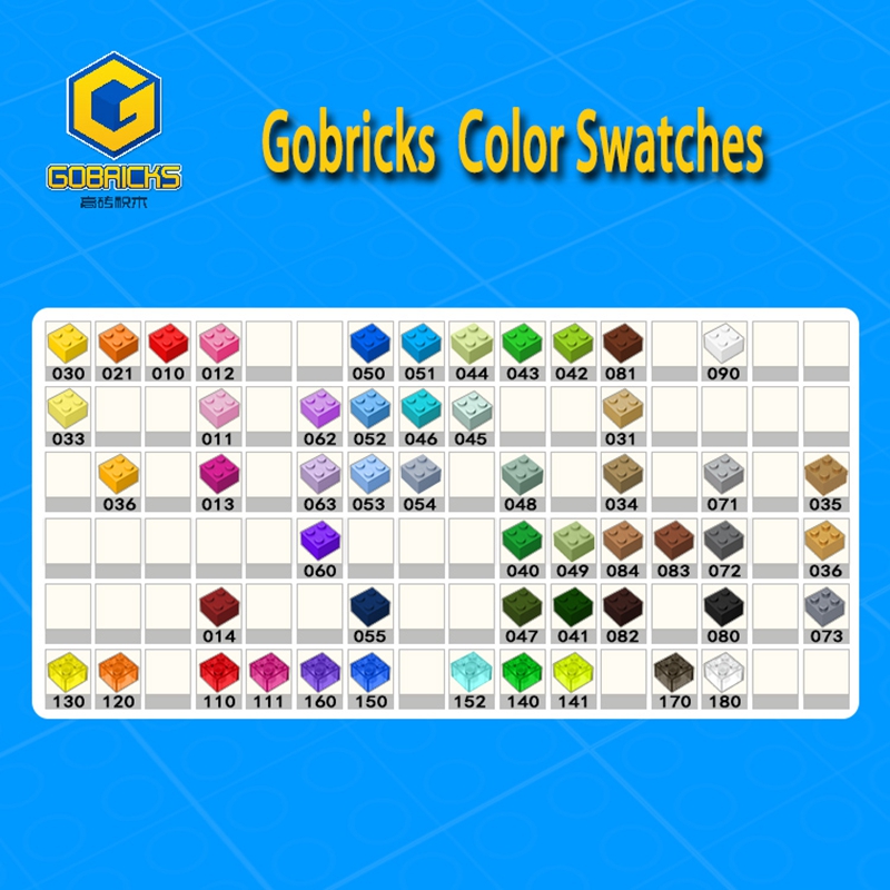 Gobricks GDS-1436 Plate, Round 1 x 1 with Flower Edge (5 Petals) compatible with lego 24866 pieces of children's DIY