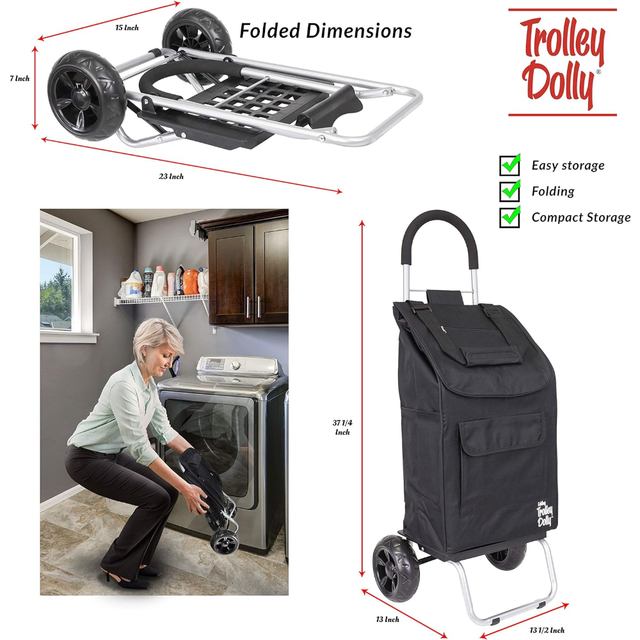 Dbest shopping trolley discount dolly