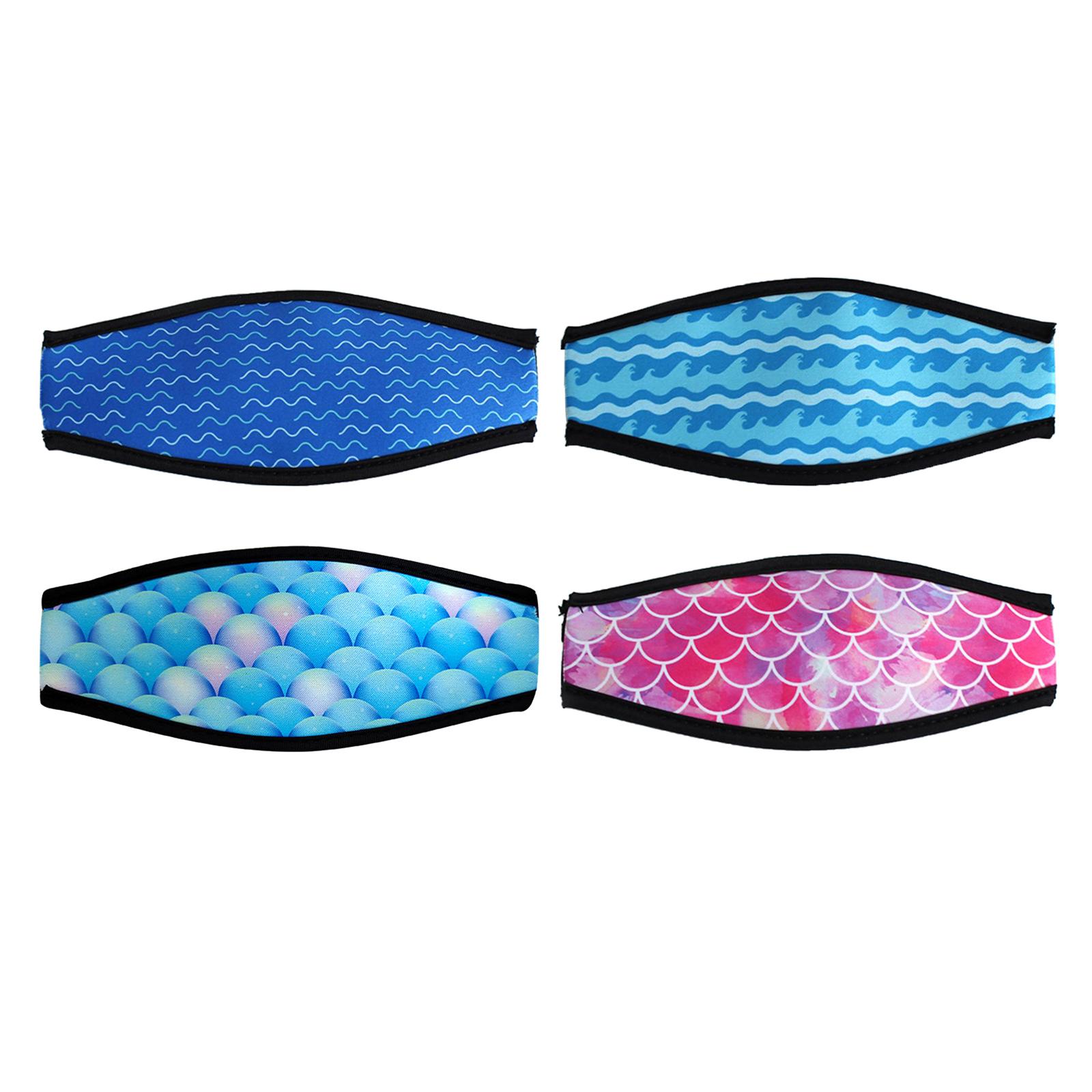 Description Picture 3 of itemNeoprene Scuba Diving Snorkeling Mask Strap Cover Comfort Padded Protection Hair Wrap Gear Accessories Diving Masks Head Strap