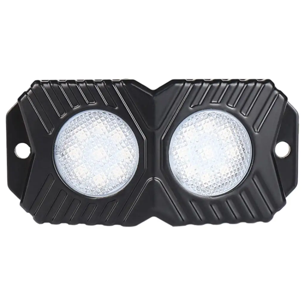 LED Rock Lights White Light 4  Fit for Motorcycle Boat SUV
