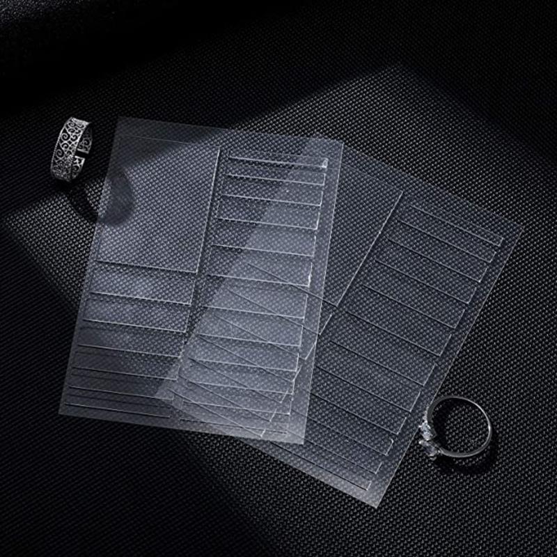Acrylic/Silicone Ring Size Adjusters Invisible Ring Guard Tightener Ring Size Reducer Spacer for Man&Woman Loosing Rings