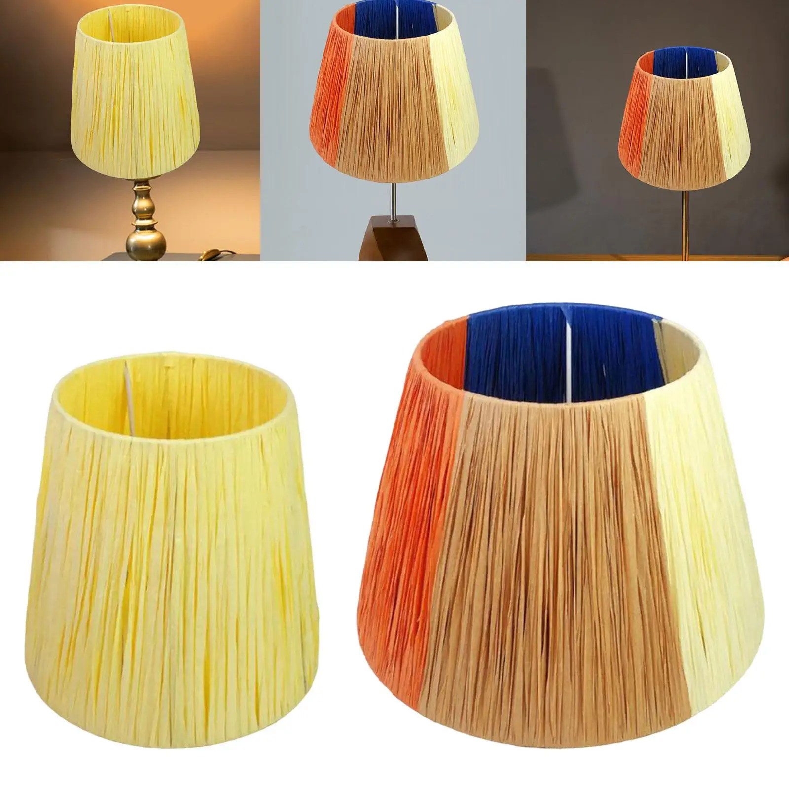 Table Lamp Shade Modern Desk Light Lampshade for NightStand Table Home