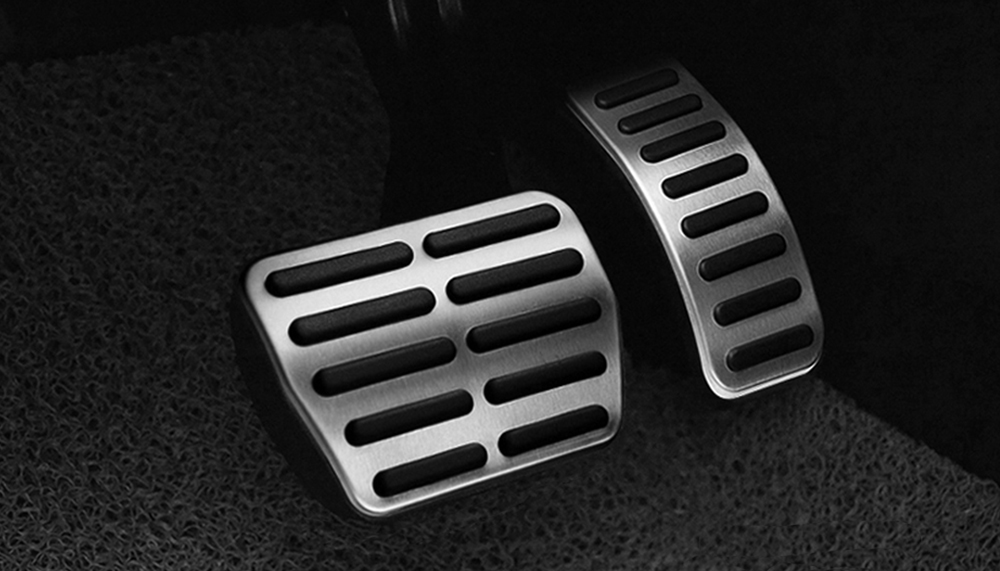 LHD Auto Pedale für Volkswagen Polo Vw Golf 4 Bora Beetle RSi GTI R32 für Audi A3 SEAT Leon 1M Toledo 1L Pad Fußstütze Pedal GE – Detail 12