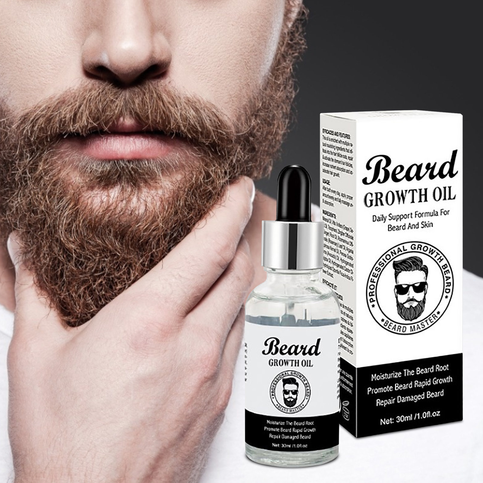 Best of Beard Oil Beard Oil For Men Anti Alopecia Thicker Facial Hair Growth Natural Beard Oil Beard Growing Product Reviews & Tips