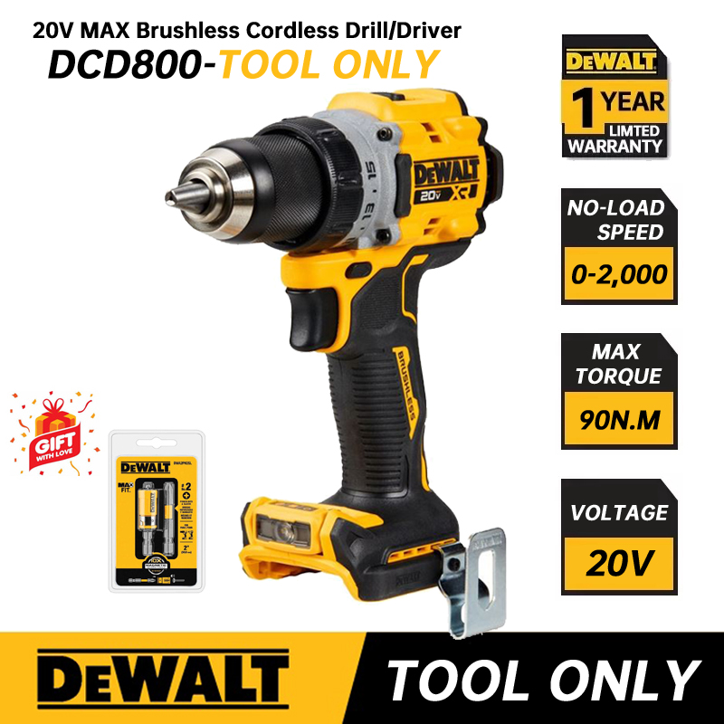 DEWALT(デウォルト) 20v XR ドライバドリル DCD800 世界最新