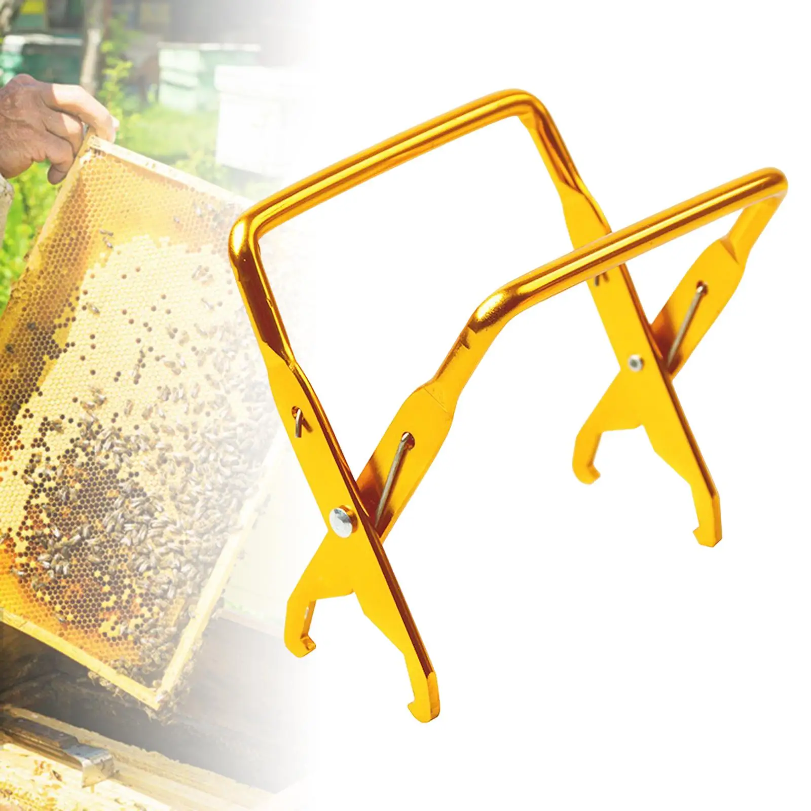 Beehive Frame Grip Stainless Steel Professional Durable Gripper Beehive Grip High Performance Supporting Beekeeping Tool