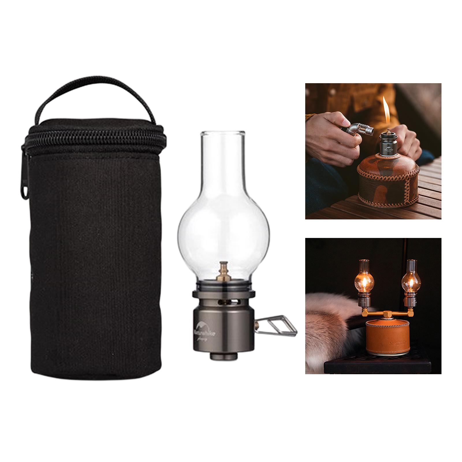 Camping Gas Tank Lamp Light Lightweight Gas Lantern for Hiking Backpacking Fishing Tent Camping Picnic Gear Accessories