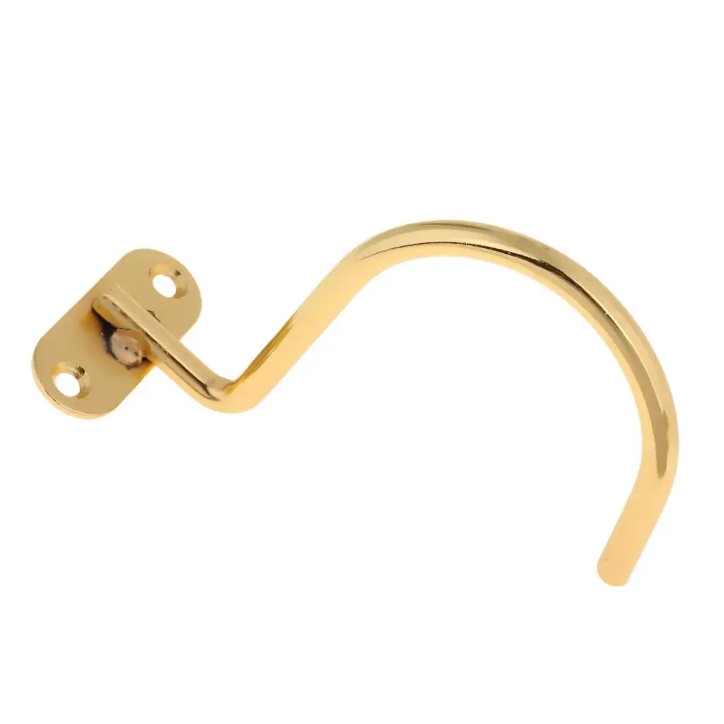 Small Brass Pool Table Rack Hook (Size Mounting )with Screws Billiard Snooker Accessory