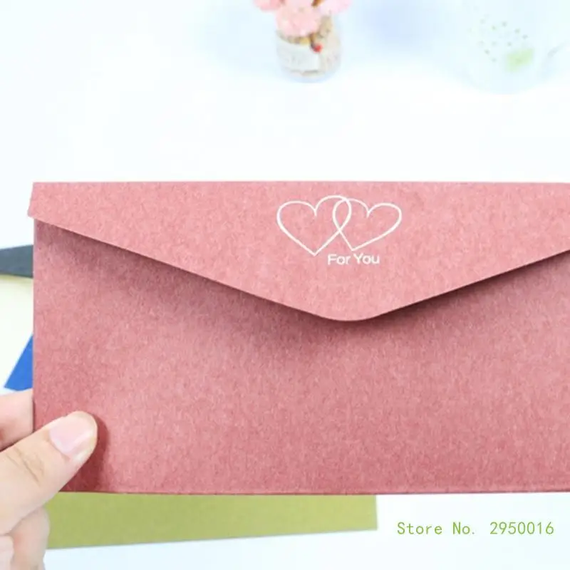 Envelopes padrão para cheques de escritório, carta