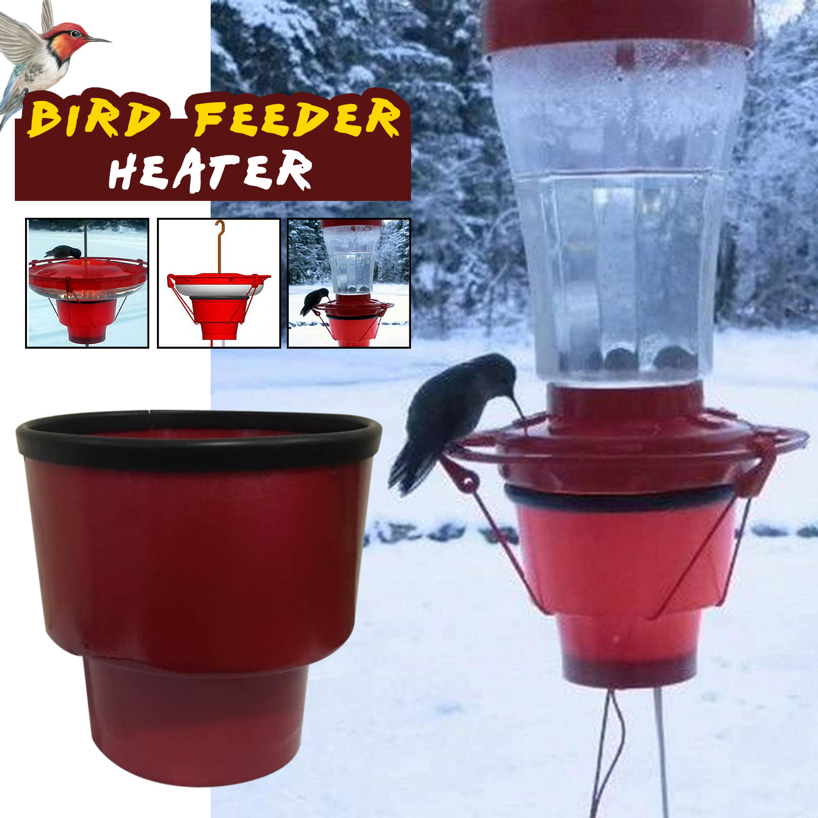 Title 1, Heated Hummingbird Feeders For Outdoors Warmer ...