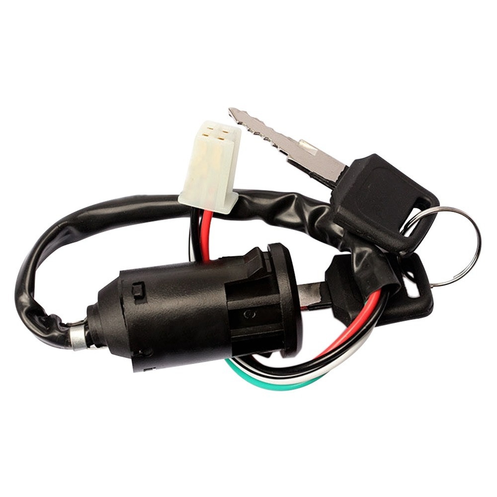 Universal zünd schalter drei Stromkabel Schlüssels chloss für Auto Motocross Elektro fahrrad Roller Batterie – Detail 7