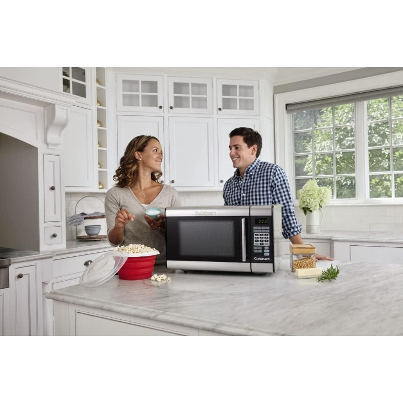 Cuisinart CMW-100 1-Cubic-Foot Stainless Steel Microwave Oven, Brushed ...