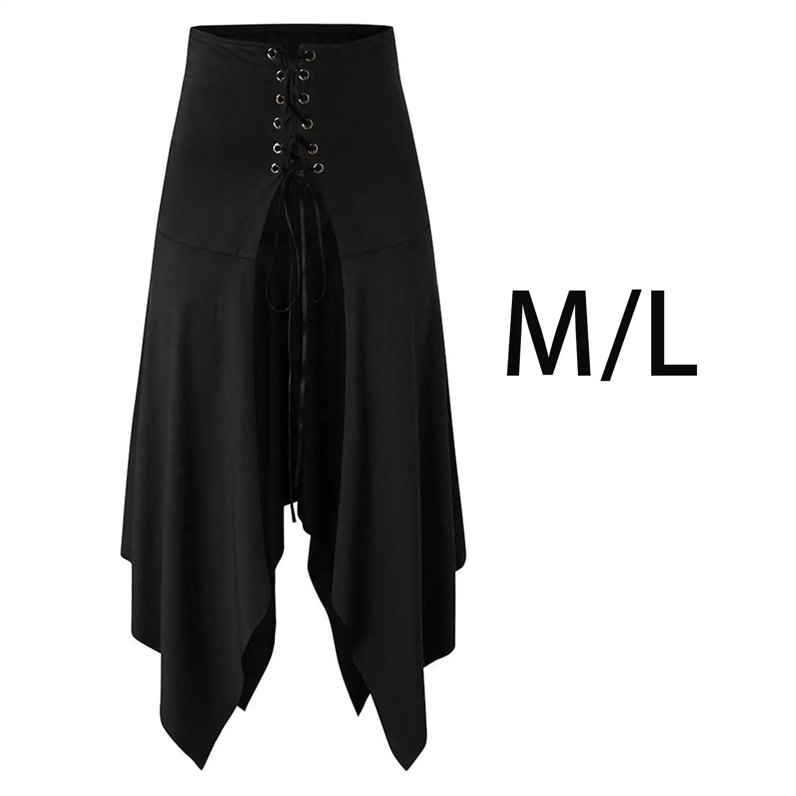 Womens Midi Skirt Gothic Punk Tulle Skirts Halloween Costume Accessory for Stage Performance Masquerade Festival Prom Dress up