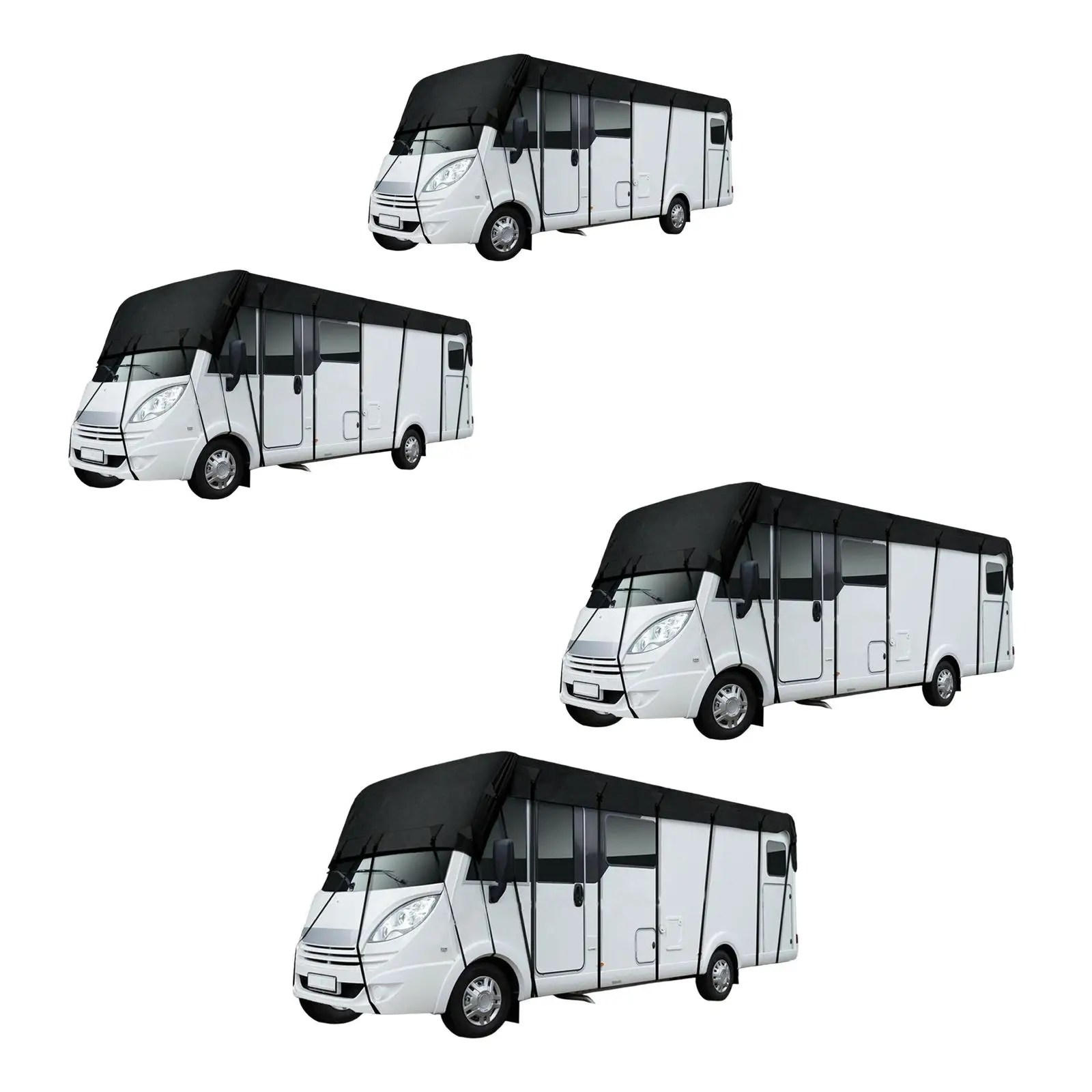Upgraded RV Caravan Roof Cover Dustproof Wear Resistant for Outdoor Travel Caravan