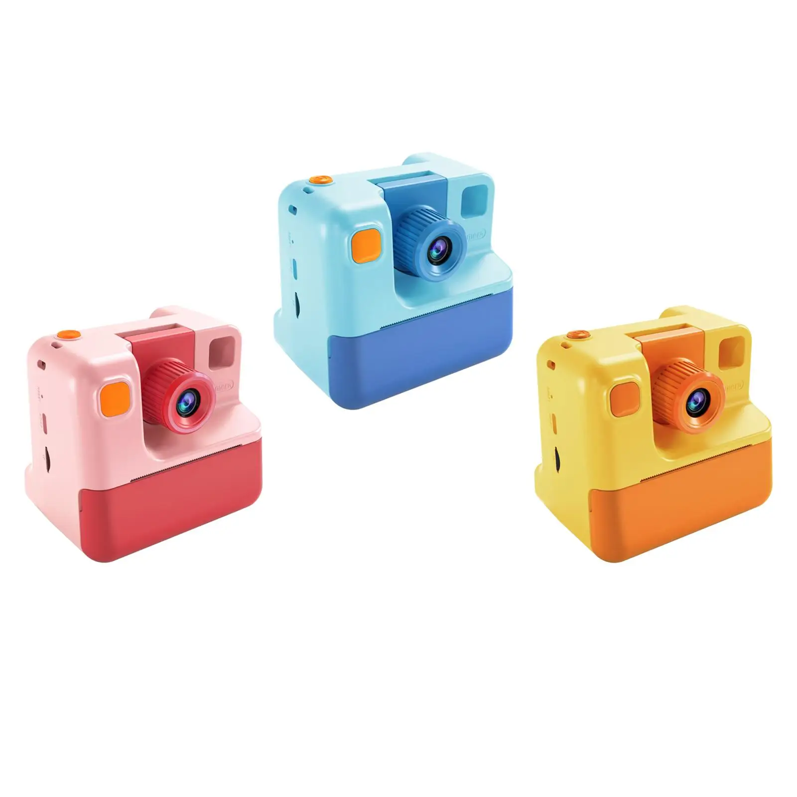 Kids Instant Print Camera Children Toy Novelty Small Educational Toys Portable for Children Ages 3 4 5 6 Year Old Boys and Girls
