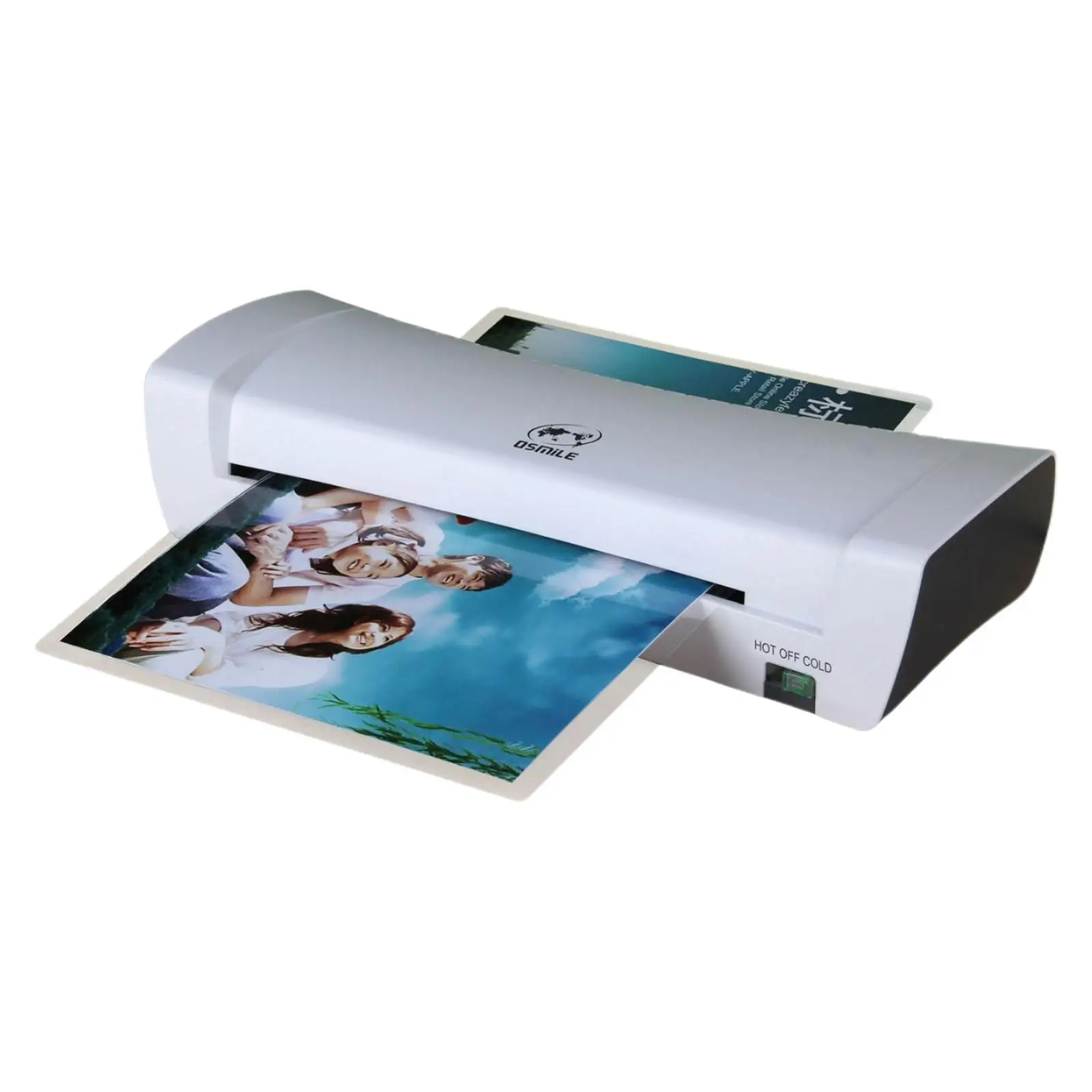 Hot/Cold Thermal Laminating Machine Laminator Laminator Machine, for Office Home