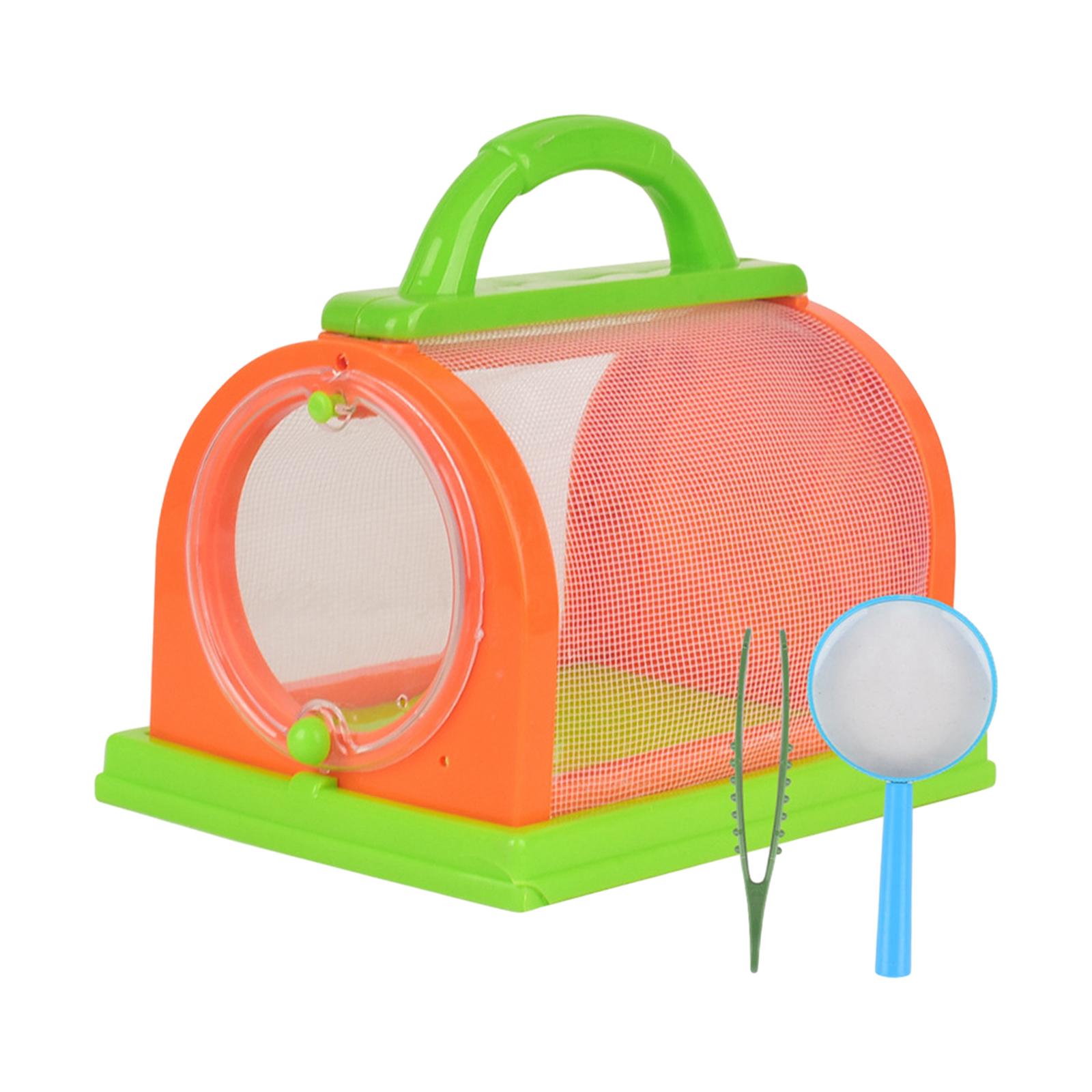 Butterfly Compact Learning and Education Exploration Tool Collection Box for Camping DIY Experiments Backyard Outdoor Childs Toy