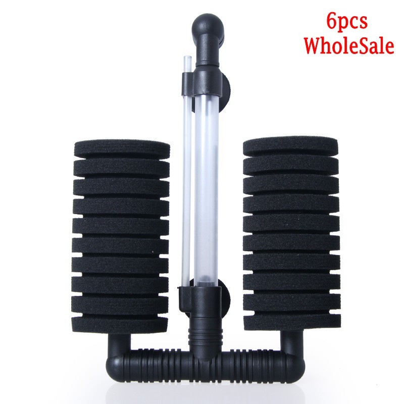 6Pcs Bio Schwamm Filter Aquarium Filter Schwamm Filter Aquarium Biochemischen Schwamm Filter Aquarium Luftpumpe XY-2822 – Detail 4