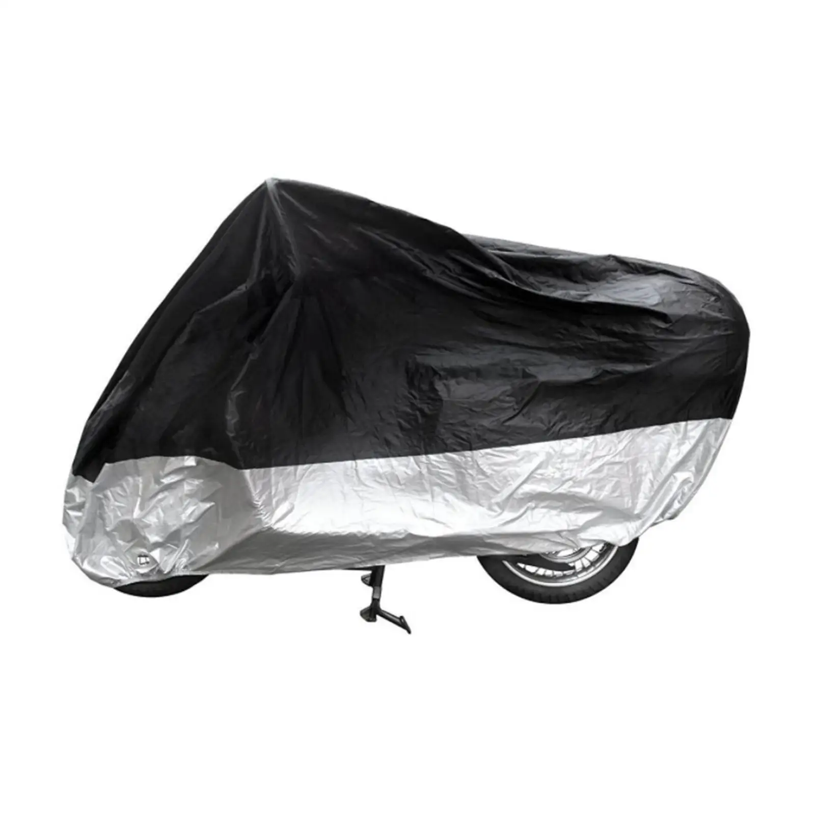 Motorcycle Cover Lightweight 109T Polyester Taffeta PU with Reserved Lock Hole Premium Motorbike Dust  for Large Motorcycles