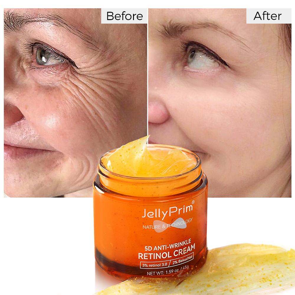 Best of Wrinkle Retinol Face Cream Vitamin E Fine Lines Removal Hyaluronic Acid Moisturizing Lifting Aging Facial Cream Skin Care Beauty Reviews & Tips