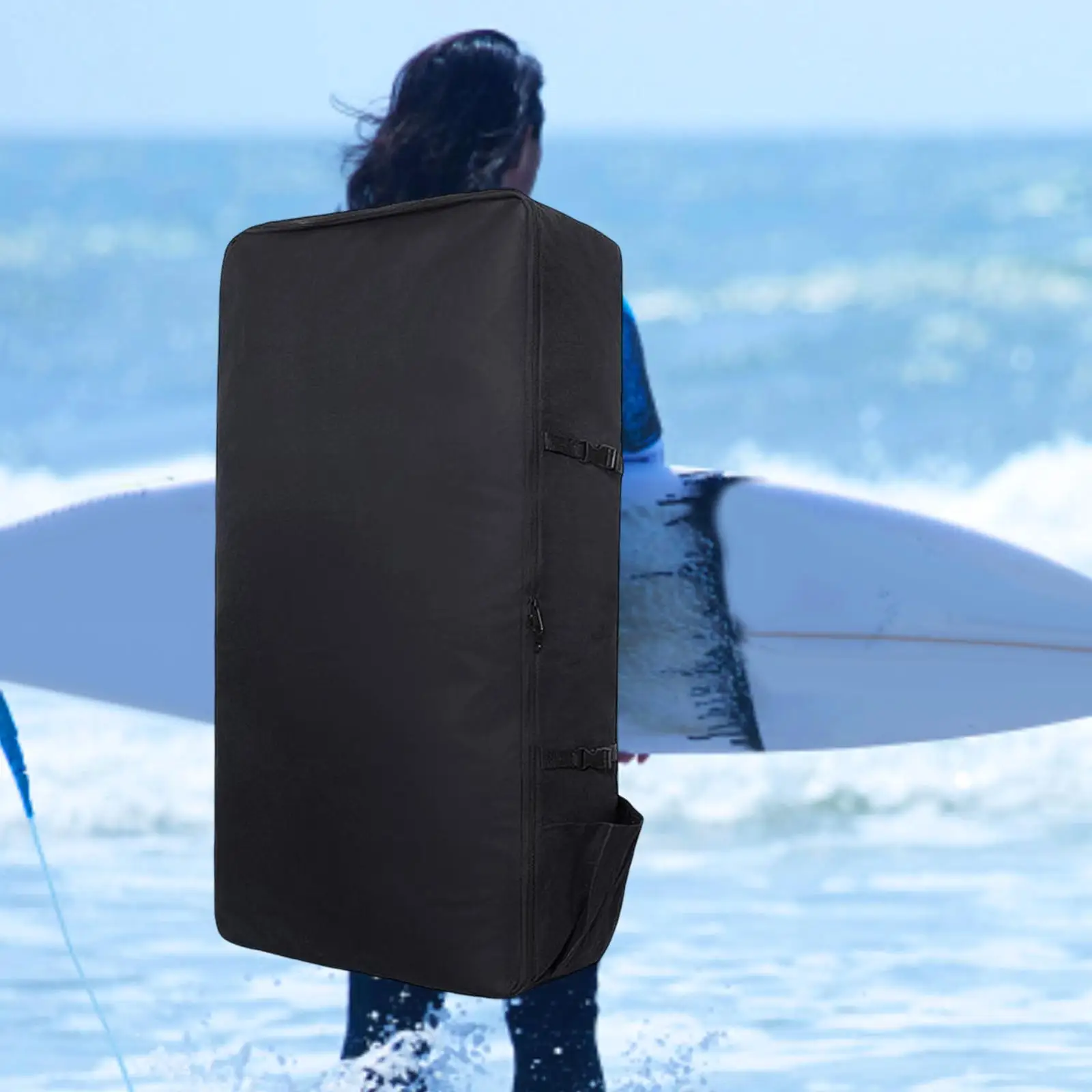 Nylon Inflatable Paddleboard Backpack  Board Travel Bag Carrier