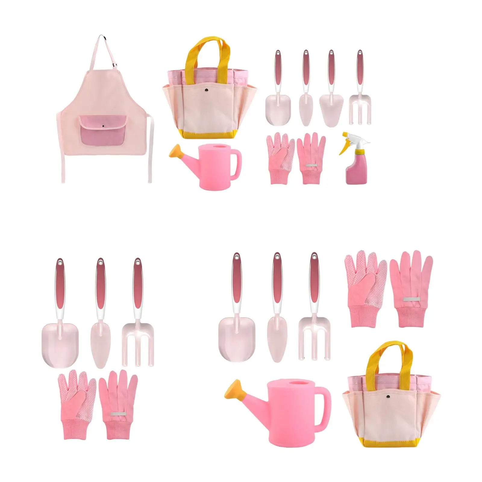 Children Garden Tool Set for Girl Accessory , to Develop Child Imagination and Physical Activity Compact Size Holiday Gifts
