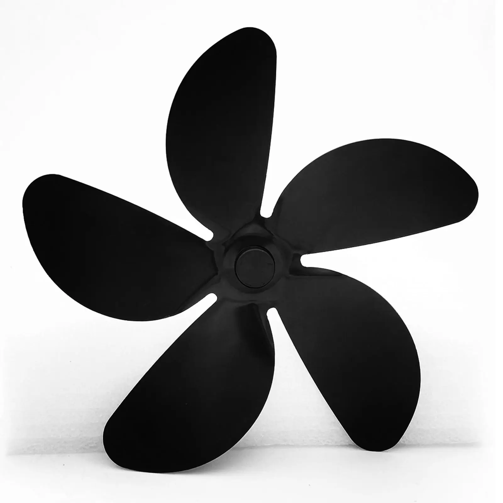 Stove Fan Blade Replacement Heat Powered Warm Fan Accessories Parts Quiet for Fireplace Distribution Indoor Warm Air