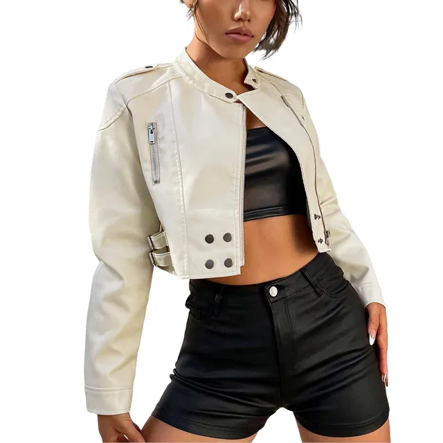  Women's Leather & Faux Leather Jackets & Coats