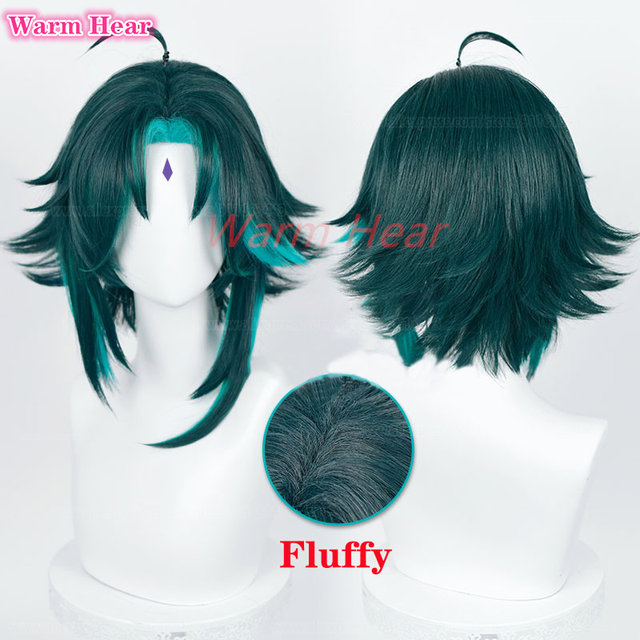 Xiao hotsell Genshin Impact Cosplay Styled Wig |In Stock|