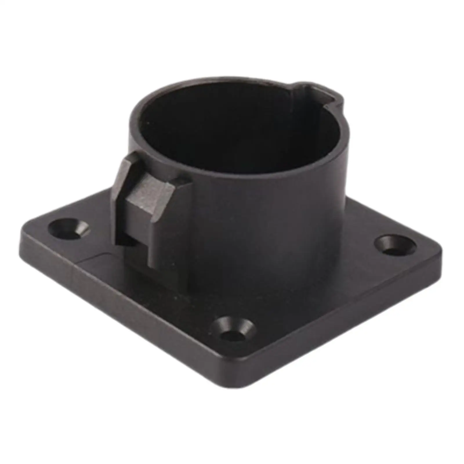   Dock ,5 Holes  Dock Charging Plug Holder Fits for SAE J1772 Connector Easy Installation Vehicle Parts Car Supplies