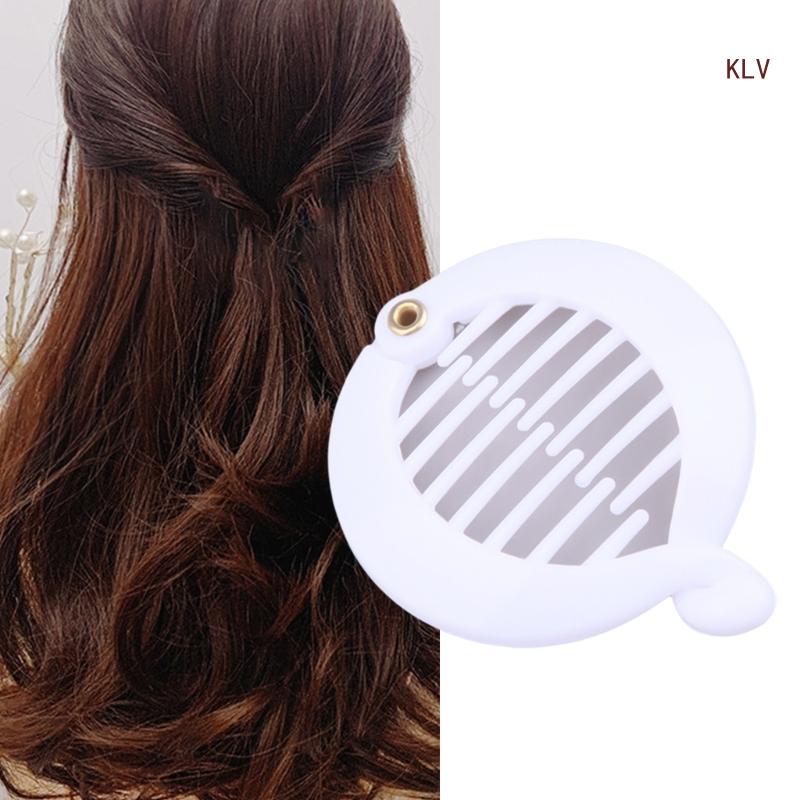 Fisch form Haars pange Banane Haars pange für Frauen Pferdes chwanz halter Draht reifen Kämme Banane Haarkamm Clip Runde Bananen clip – Detail 1