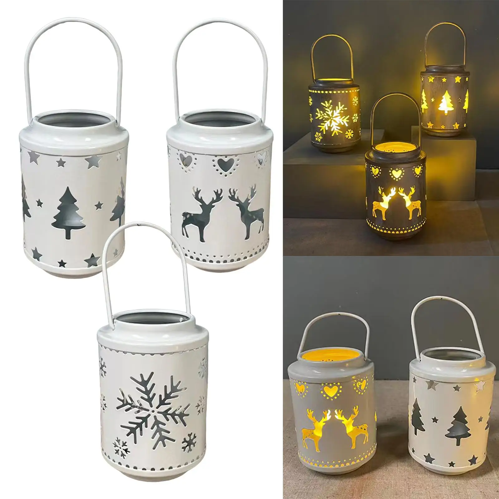 Candle Lantern Home Decor Vintage Candle Holders for Centerpiece Wedding