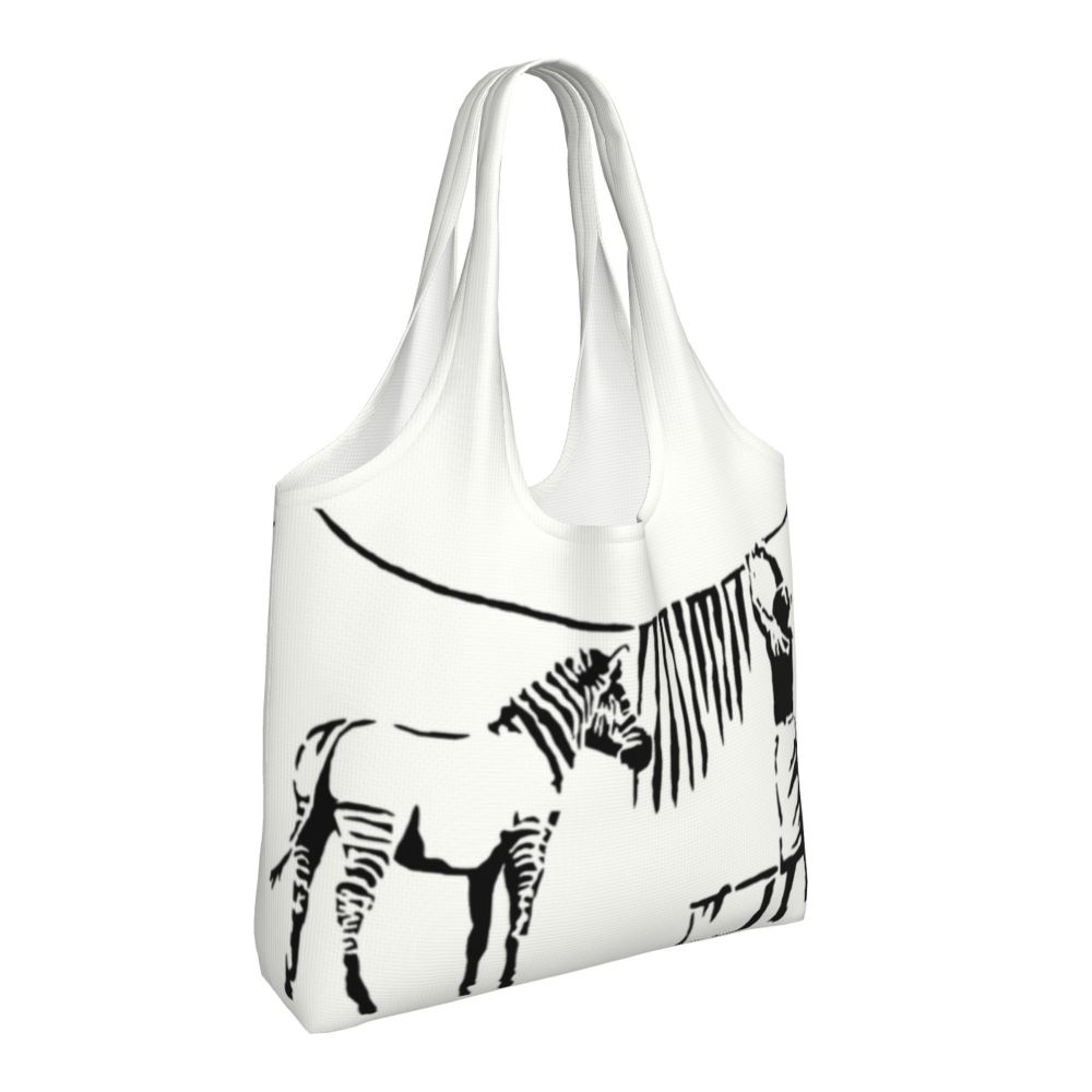 Canvas Shopper, Shoulder Tote Bags, grande capacidade,