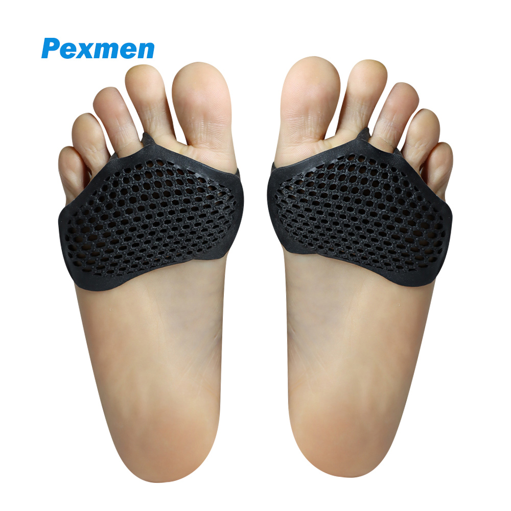 Best of Pexmen 2Pcs Metatarsal Pads Ball Of Foot Cushions Gel Forefoot Pad For Metatarsalgia Pain Relief Mortons Neuroma And Callus Reviews & Tips