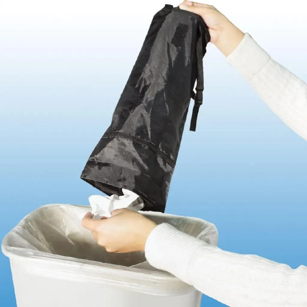 Car Trash Can Bin Garbage Seat Organizer Bags Travel Storage Hanging Bag