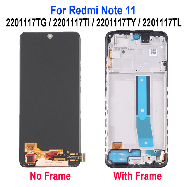 Pantalla Original Para Xiaomi Redmi Note 11, Digitalizador De Pantalla  Táctil Lcd, 4g, 5g, 2201117tg, 21091116ac, 21121119sc - Pantallas Lcd Para  Móviles - AliExpress