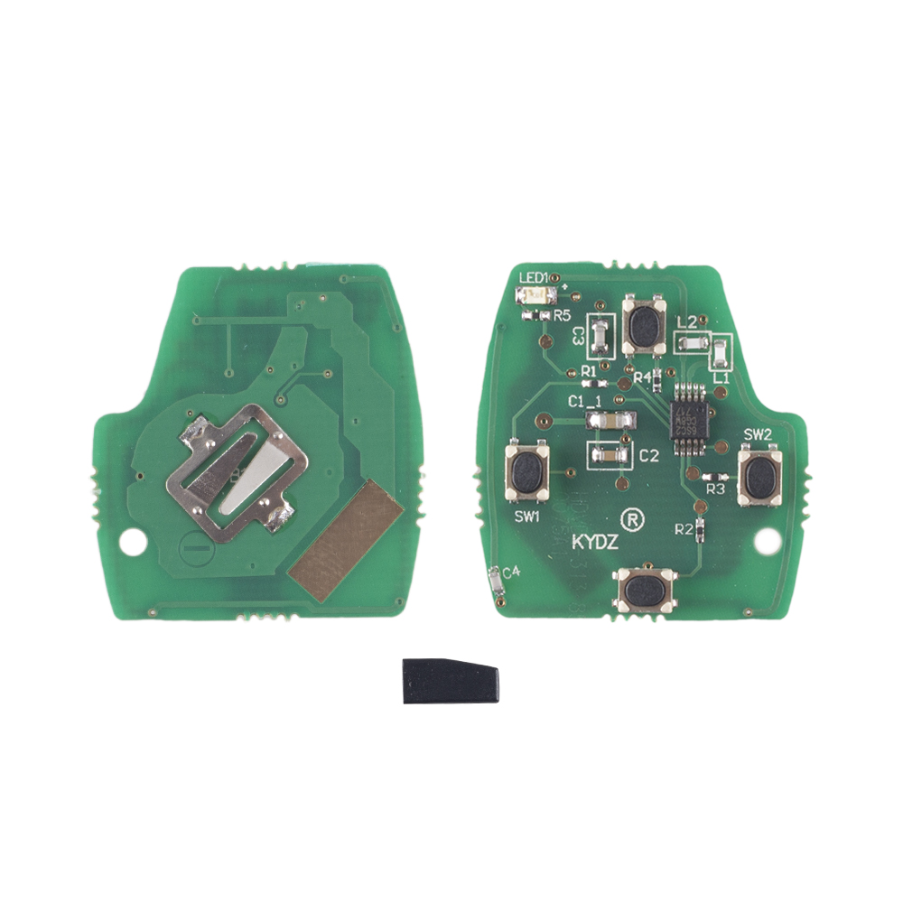 KEYYOU Mit Batterie 313,8 MHz Uncut Blade Remote Key ID46 Chip für Honda/Accord Pilot 2010 2011 2012 2013 2014 2015 KR55WK49308 – Detail 8