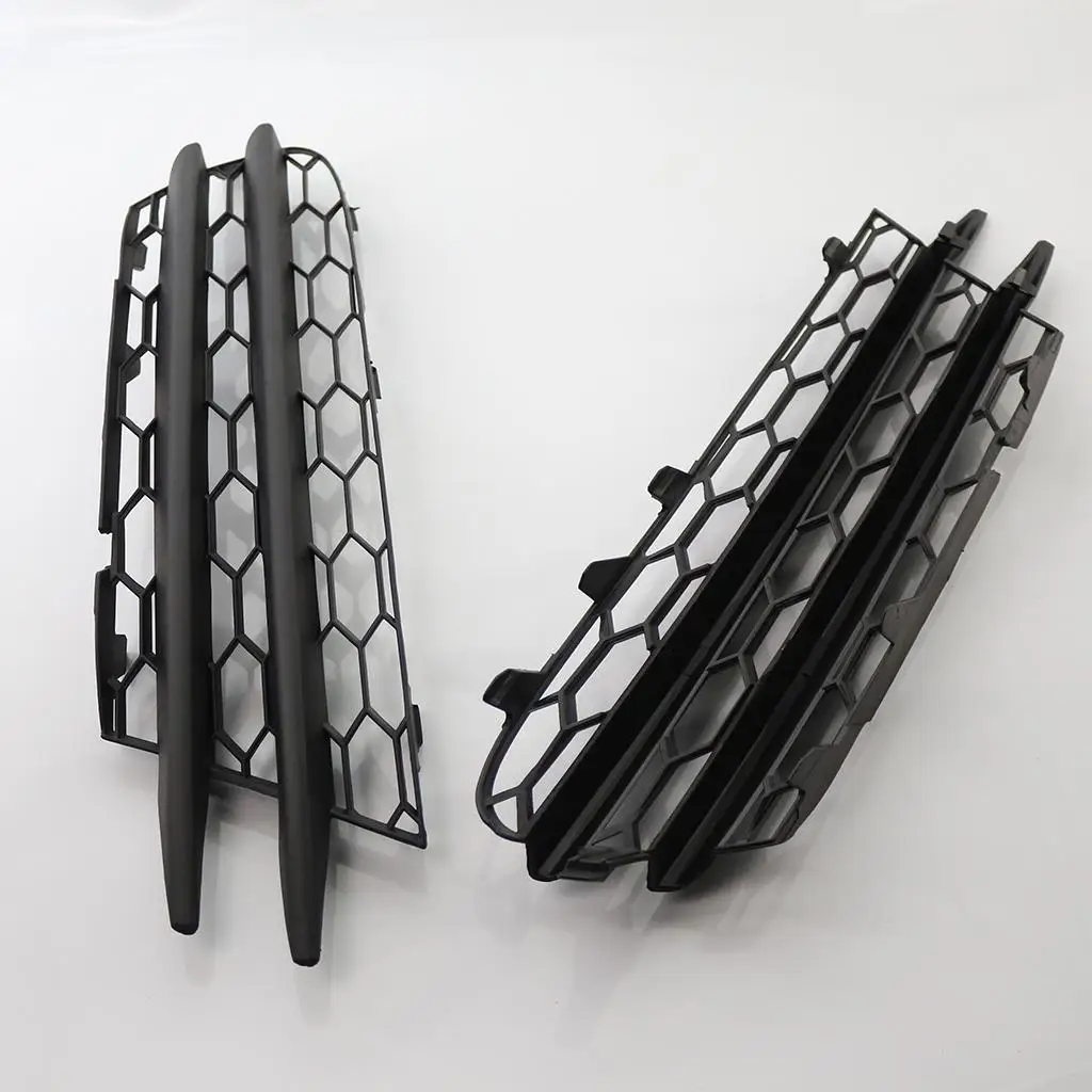 2 Pieces Lower Bumper Grille 1K8853666  for vw SCIROCCO 08-14 Replacement Accessories Professional