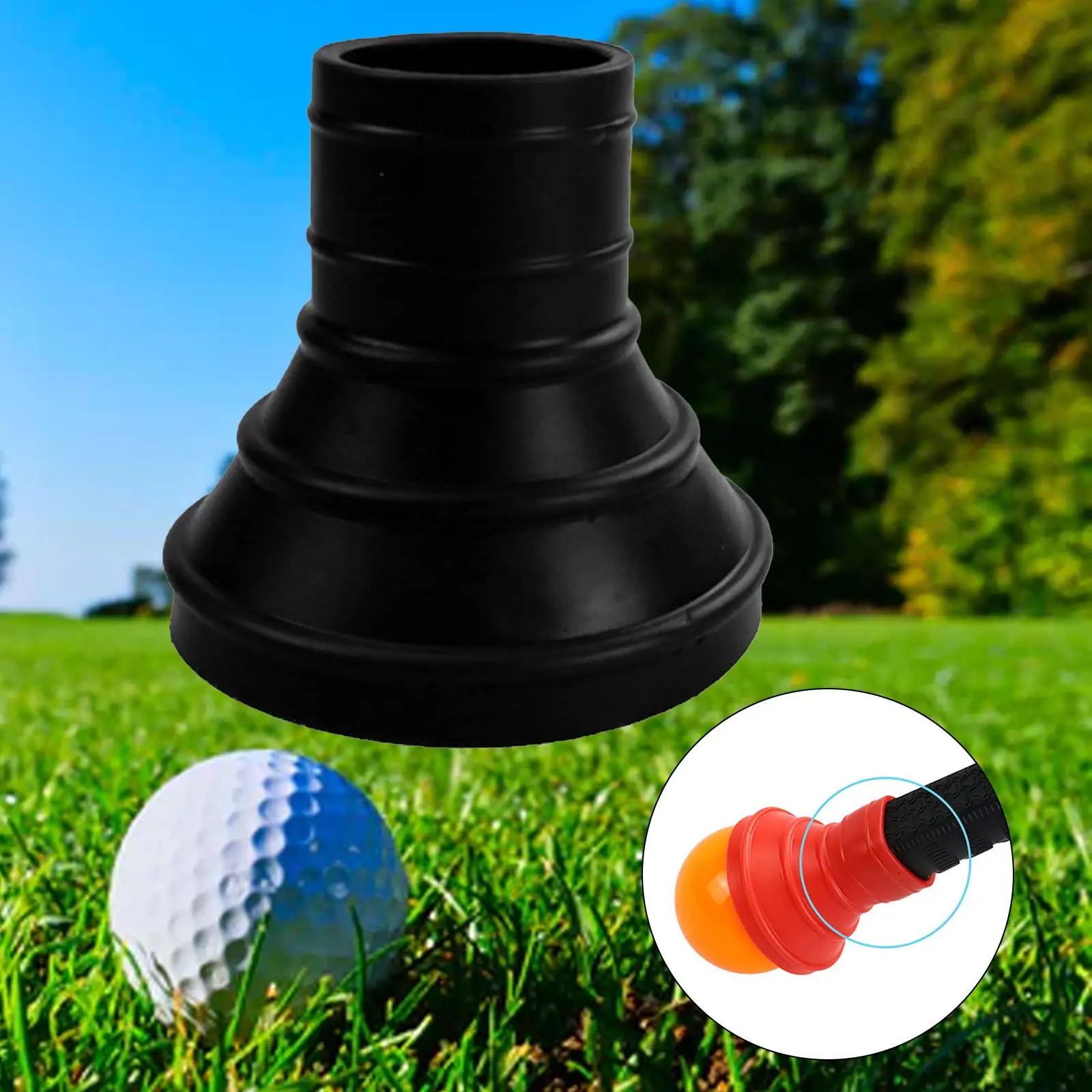 Park Golf Ball Pick up Durable Professional Rubber Grabber Saver Retriever  for Putter Grip Park Golf Accessory Golfer