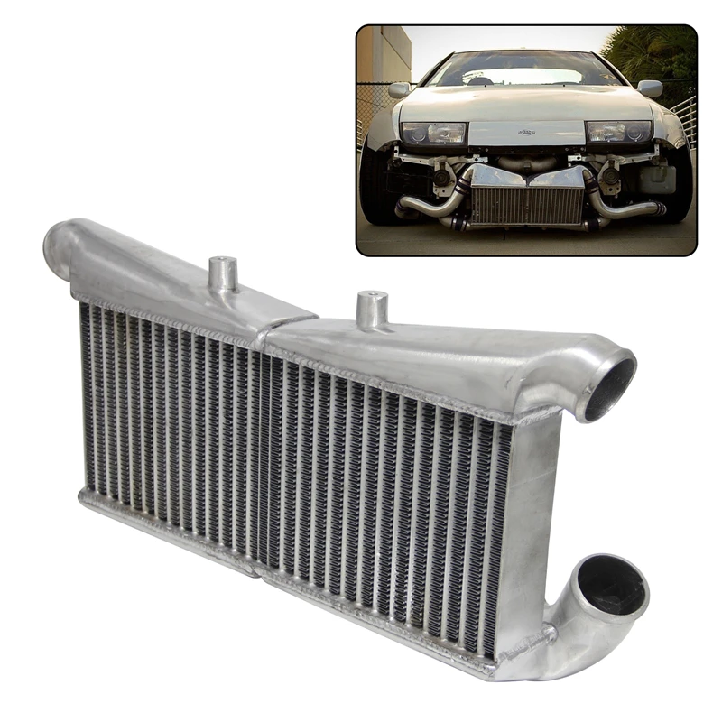 Two Side Turbo Intercooler Kit Compatible For Nissan 300ZX Z32 VG30DETT VG30 1990-1996 91 92 93 94 95 