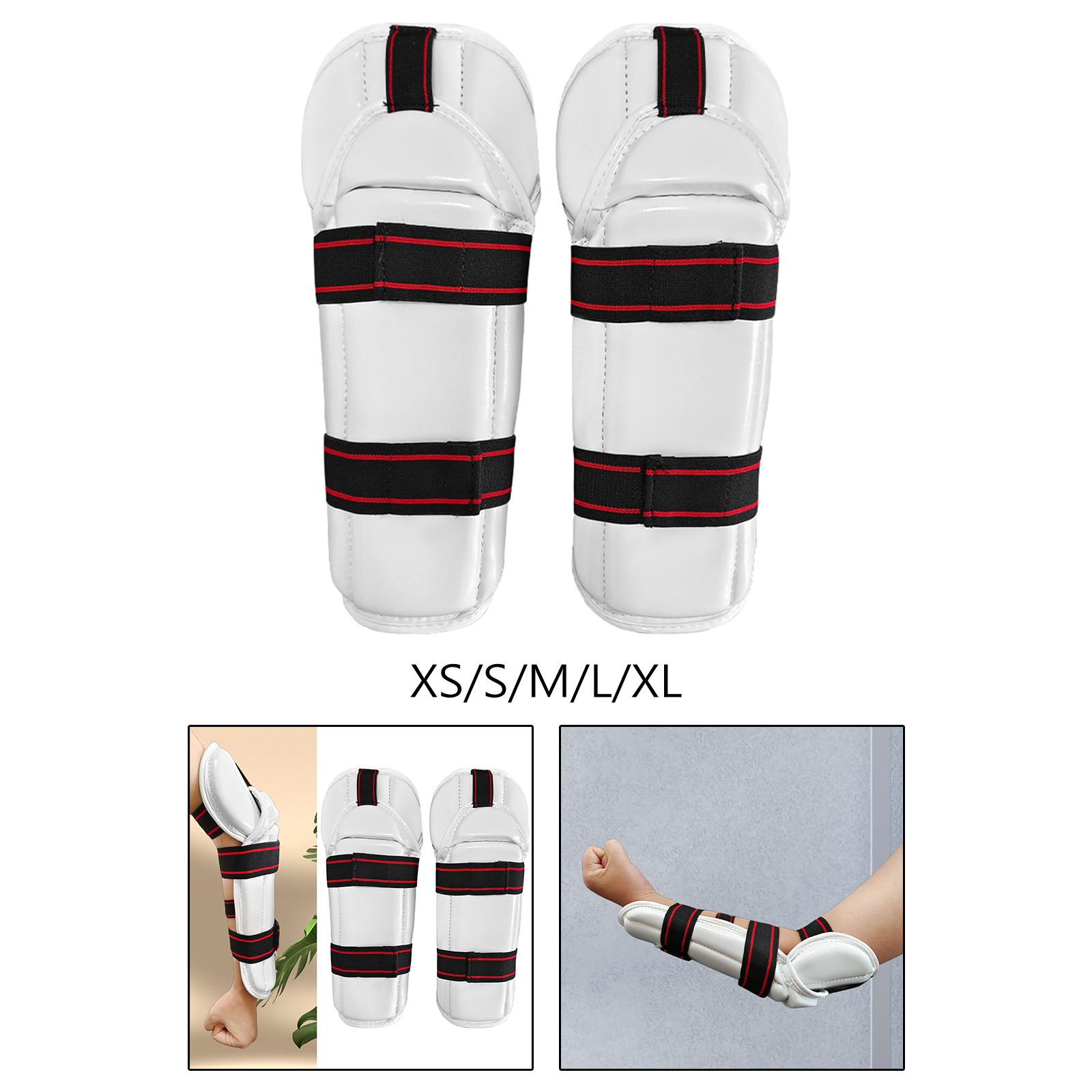 Taekwondo Shin Protector Taekwondo Arm Shin Guards Protective Gear Padded for Men Women Mma Fighting Boxing Karate Grappling