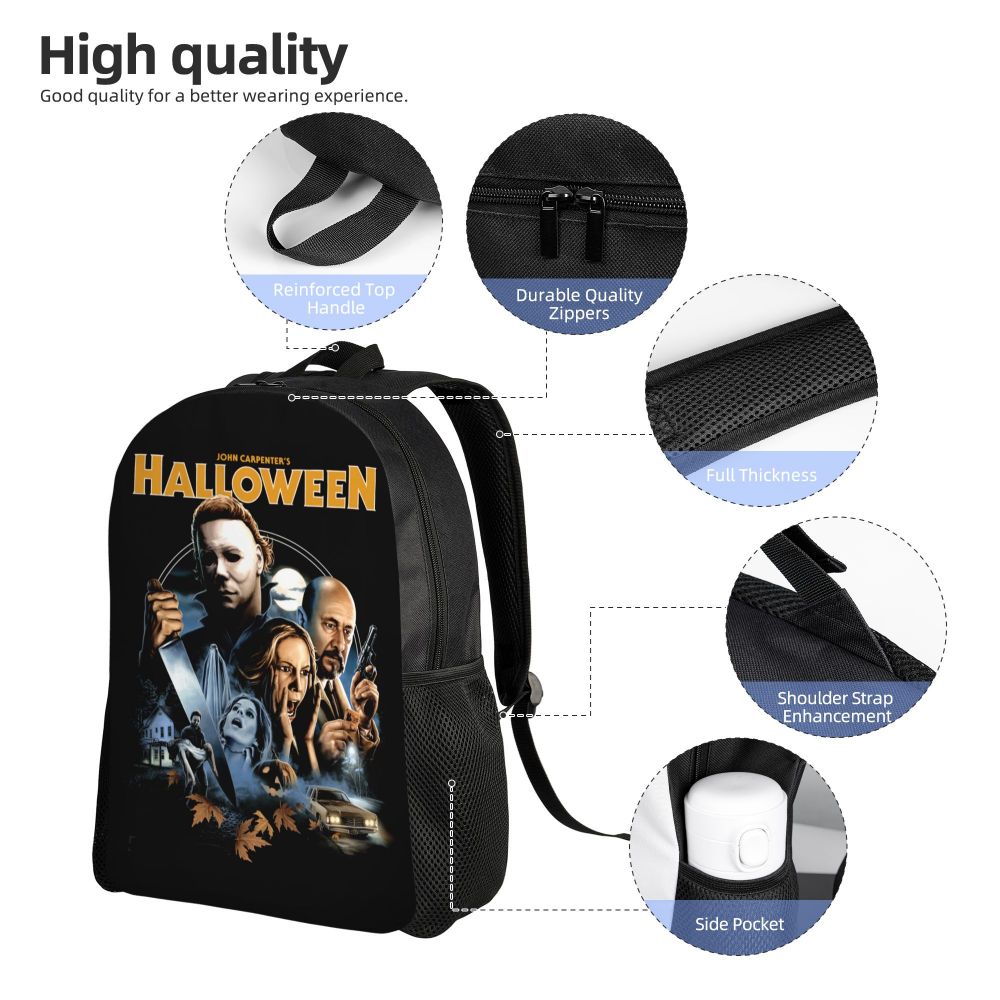 Mochilas personalizadas Halloween Inferno para mulheres e