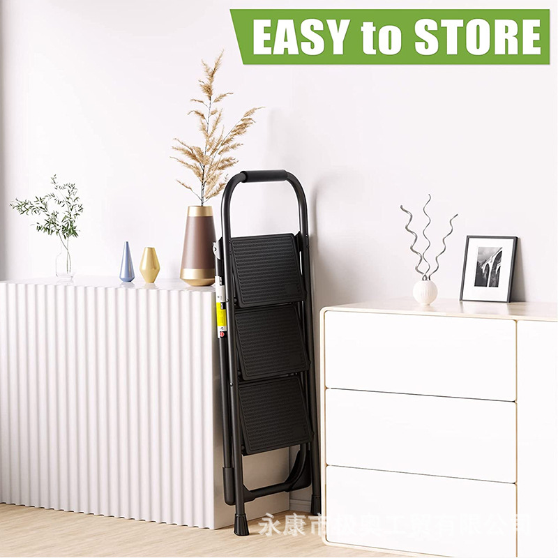 Title 1, Home Thickened Ladder Chair Expansion Folding S...