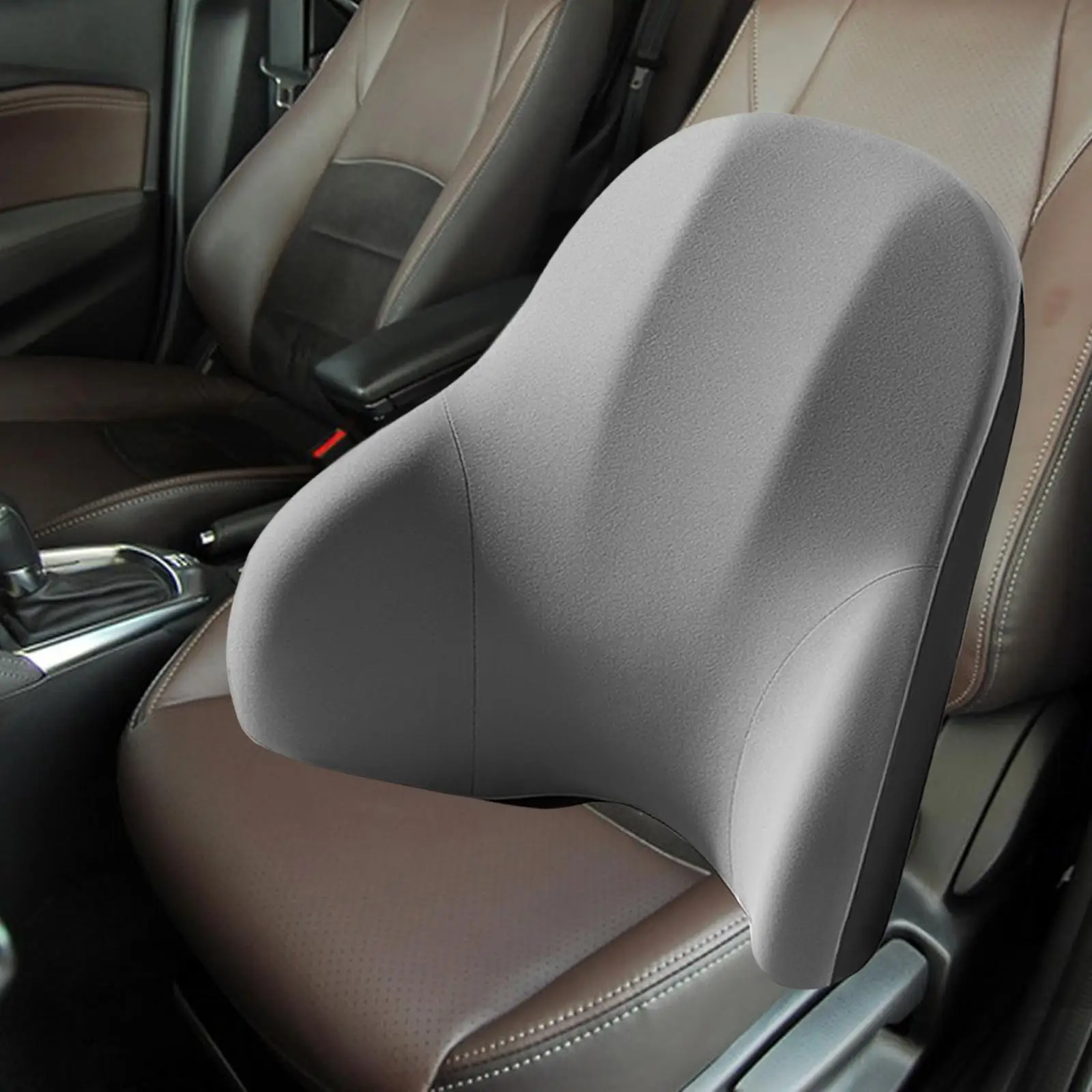 Memory Foam Lumbar Support Pillow for Car Back Support Cushion for Tesla Model 3 Y Interior Decoration Accessories