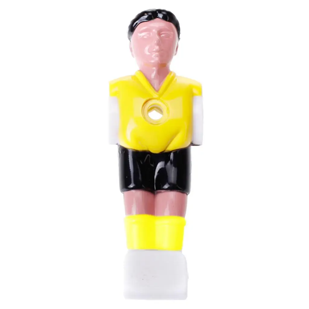 12x 4.3 Inch Plastic Soccer Foosball Man Soccer Player Part Guys Accessories