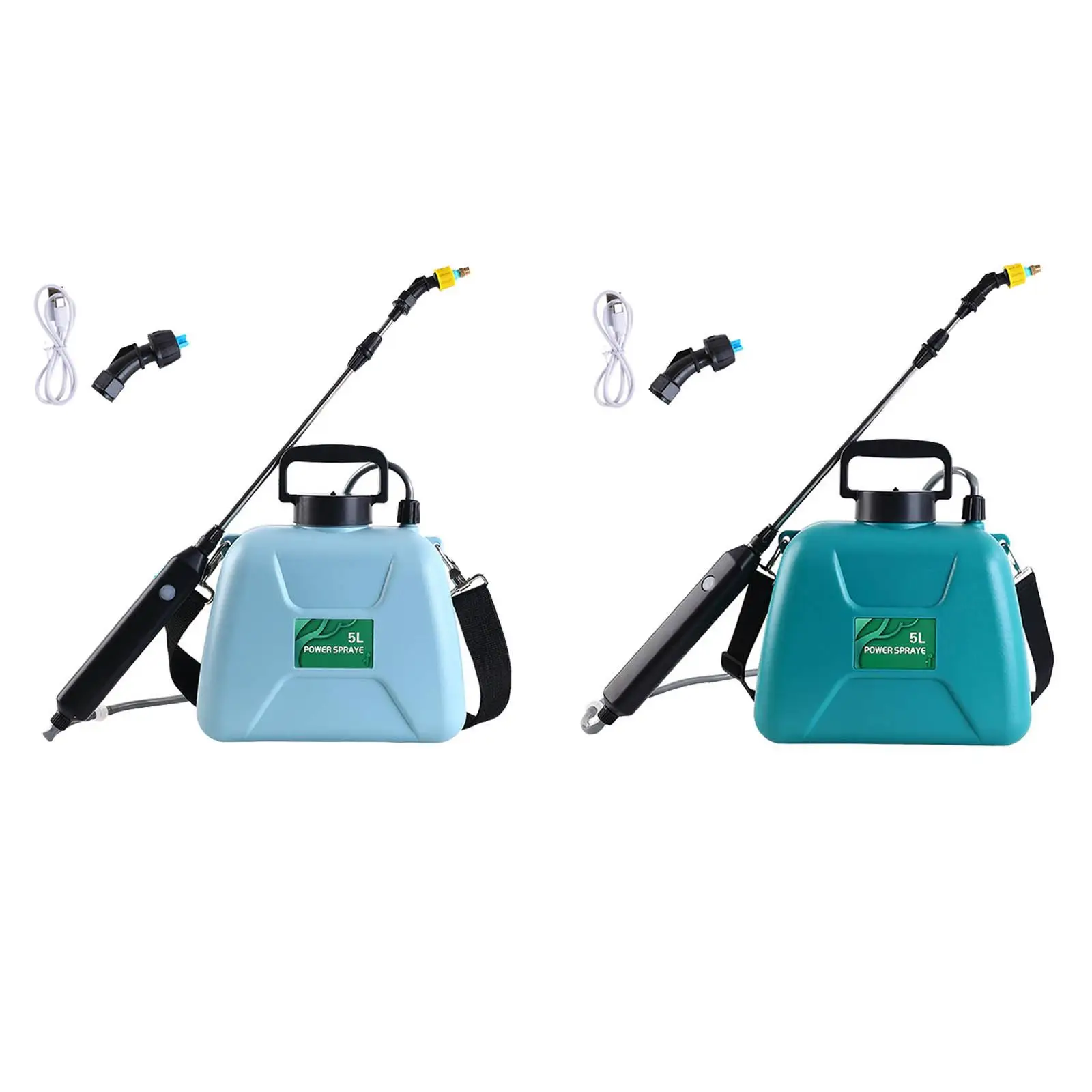 Backpack Sprayer Plant Watering Telescope Wand USB Rechargeable Mist Spray