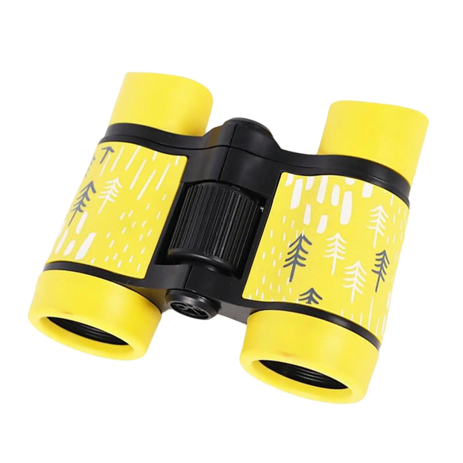 Kids Binocular Folding Birthday Gift 4x30mm Compact Telescope Toy for Sightseeing Bird Watching Camping Learning Boys Girls
