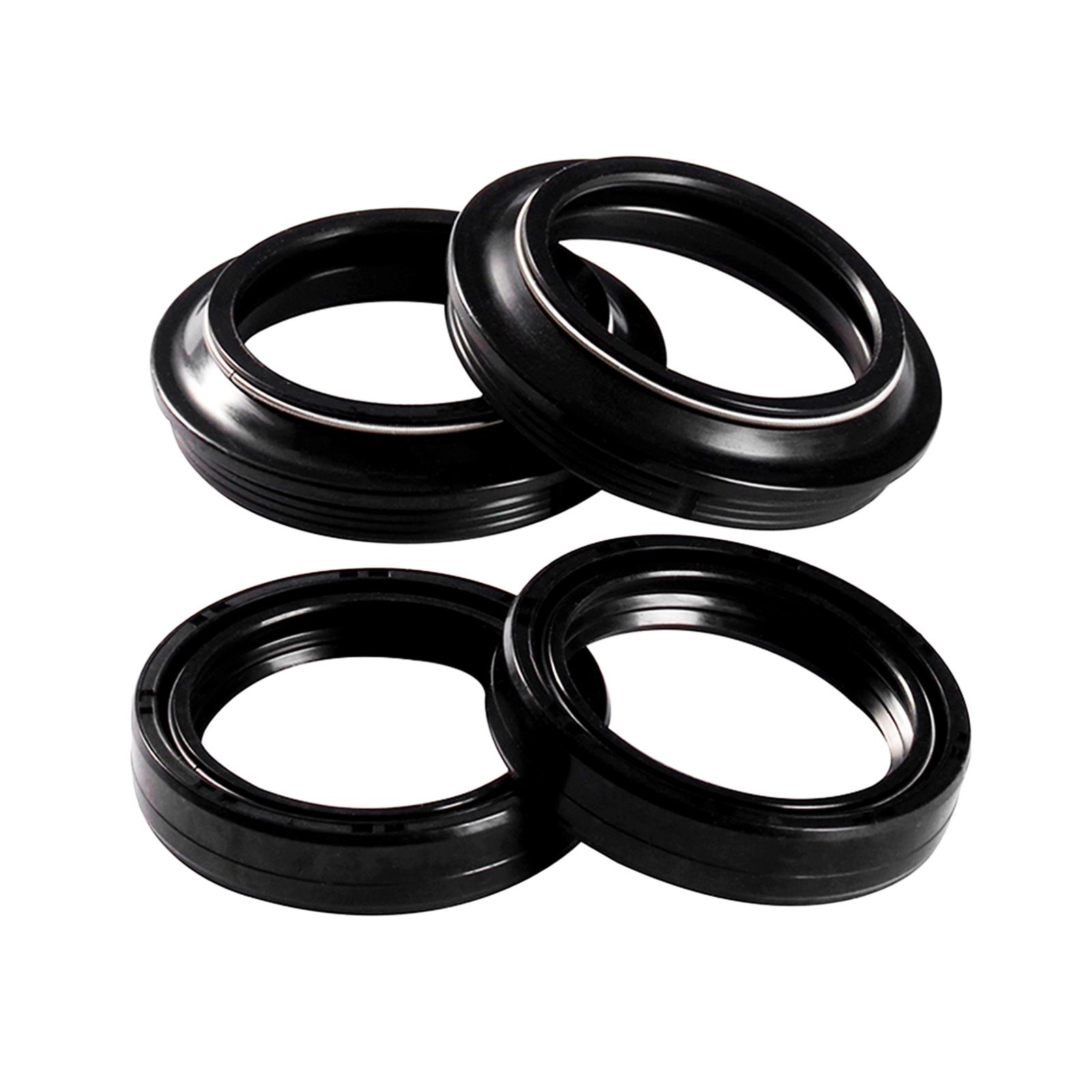 Front Fork Damper Oil Seal and Dust Seal Kit 43x54x11mm Durable Direct Replacements for Honda CBR600 Automotive Accessories